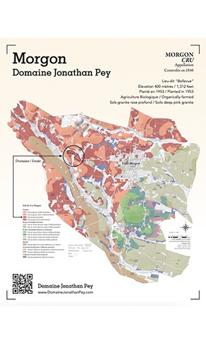 Domaine Jonathan Pey - Morgon - Soil Map thumbnail