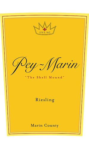 Pey-Marin Dry Riesling Label